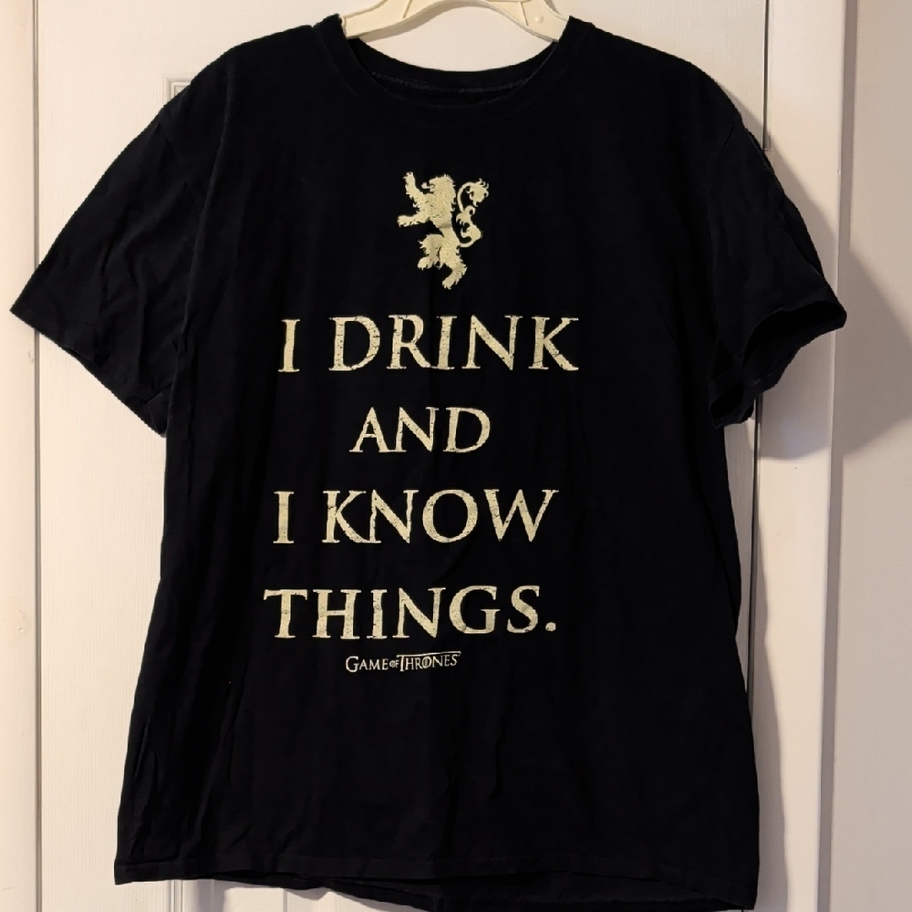 Men's XL Game Of Thrones T-shirt